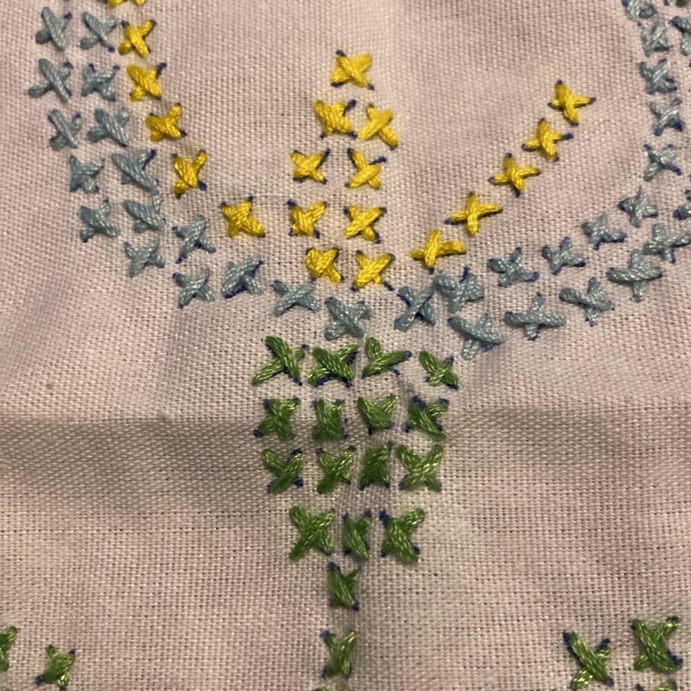 Embroidered Napkin - Picture 2 of 3